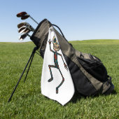 Calavera Dancer Golf Handtuch (Gras)