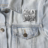 Calavera des 20. Jahrhunderts Button (Beispiel)