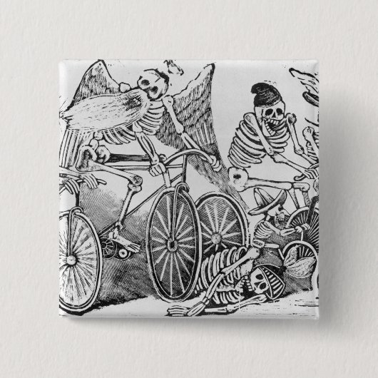 Calavera des 20. Jahrhunderts Button (Vorderseite)