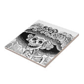 Calavera Garbancera (Catrina) durch José Posada Fliese (Seite)