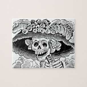Calavera Garbancera (Catrina) durch José Posada Puzzle