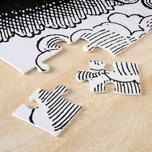 Calavera Garbancera (Catrina) durch José Posada Puzzle (Seite)