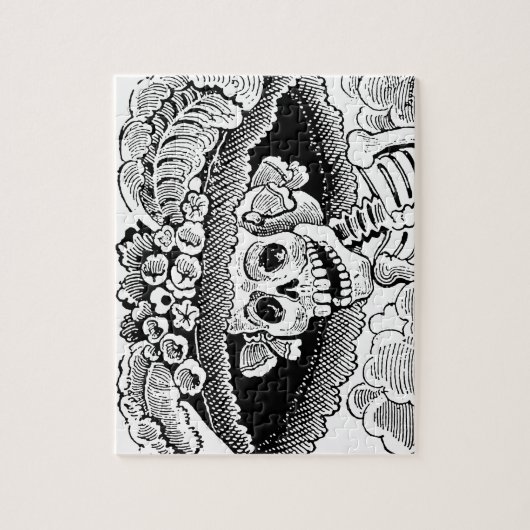 Calavera Garbancera (Catrina) durch José Posada Puzzle (Vertikal)