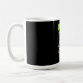 Calavera, getauchte Knochen: Tod durch Kutschen Kaffeetasse (Links)