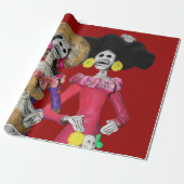 Calavera Hermanas Geschenkpapier (Ungerollt)
