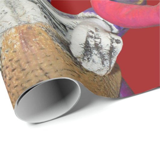 Calavera Hermanas Geschenkpapier (Rolleneckpunkt)