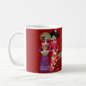 Calavera Hermanas Kaffeetasse (Links)