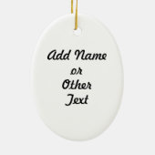 Calavera Hombre Keramik Ornament (Hinten)