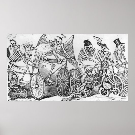 Calavera im 20. Jahrhundert Poster (Vorne)