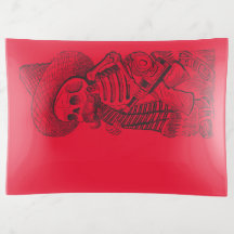 Calavera in Red