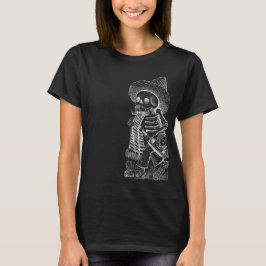 Calavera in Weiß T-Shirt