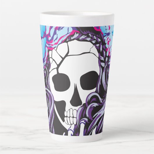 Calavera Latte Tasse (Vorderseite)