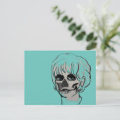 Calavera mamacita postkarte (Stehend Vorderseite)