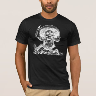 Calavera Oaxaqueña (Mittelbild) durch José Posad T-Shirt