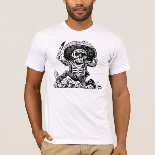 Calavera Oaxaqueña (Mittelbild) durch José Posada T-Shirt