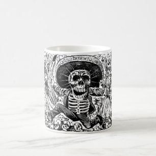 Calavera Oaxaqueña von José Guadalupe Posada Kaffeetasse