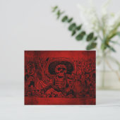 Calavera Oaxaqueña von José Guadalupe Posada Postkarte (Stehend Vorderseite)