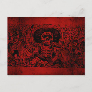 Calavera Oaxaqueña von José Guadalupe Posada Postkarte