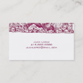 Calavera oder SchädelVisitenkarten Visitenkarte (Rückseite)