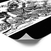 "Calavera of Don Quixote" um den Beginn des 19. Ja Poster (Ecke)