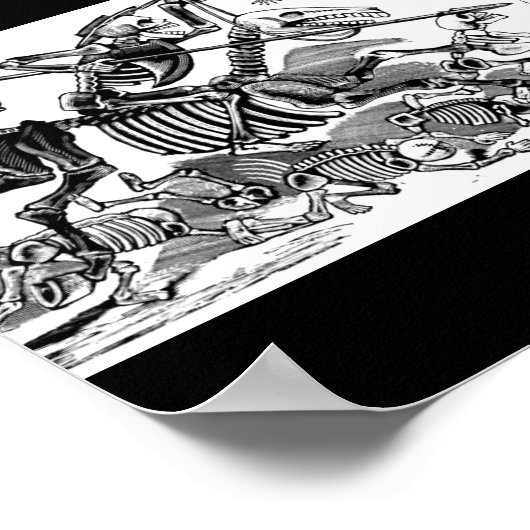 "Calavera of Don Quixote" um den Beginn des 19. Ja Poster (Ecke)