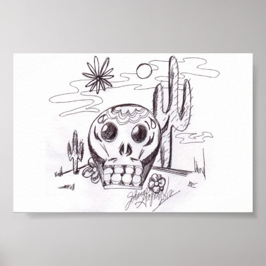 Calavera Poster (Vorne)