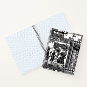 Calavera Rituals Individuelle Name Notebook Notizblock (Innenseite)