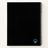 Calavera Rituals Individuelle Name Notebook Notizblock (Rückseite)