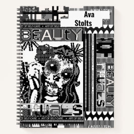 Calavera Rituals Individuelle Name Notebook Notizblock