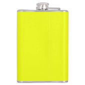 Calavera Skull Geek NFT Art Yellow Black Lila Flachmann (Rückseite)