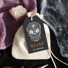 Calavera Skull Personalisiert Halloween Geschenkanhänger