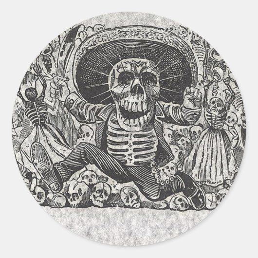 Calavera Sticker (Vorderseite)