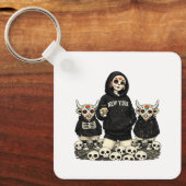 Calavera und Coo Schlüsselanhänger (Vorderseite)