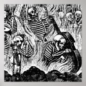 Calavera von Künstlern und Künstlern c. Mexiko der Poster (Vorne)