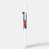 Calavera y flores Case-Mate iPhone hülle (Rückseite / Links)