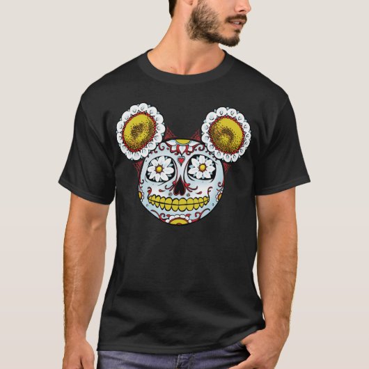 Calavera Zuckerschädel T-Shirt (Vorderseite)