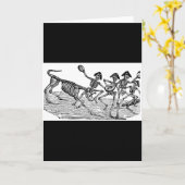 Calaveras an der Ausführung die Stiere C. 1800's Karte (Gelbe Blume)