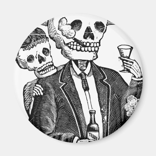 Calaveras aus Guadalajara, Mexiko Magnet (Vorne)
