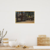 Calaveras Big Trees Staat Park Poster (Küche)