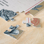 Calaveras (Gay) Einladung zur Hochzeit (Farbe 4) Puzzle (Seite)