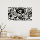 Calaveras Oaxaquena Poster (Küche)