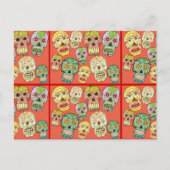 Calaveras Postkarten (Vorderseite)