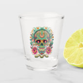 Calaveras Skull Schnapsglas (Vorderseite)