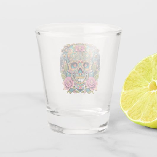 Calaveras Skull Schnapsglas (Rückseite)