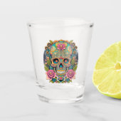 Calaveras Skull Schnapsglas (Vorderseite)