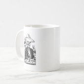 Calaveras von Guadalajara, Mexiko Kaffeetasse (Vorderseite Links)