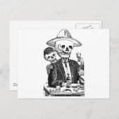 Calaveras von Guadalajara, Mexiko Postkarte (Vorne/Hinten)