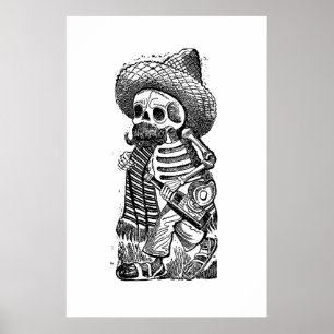 Calaveras von José Guadalupe Posada Poster