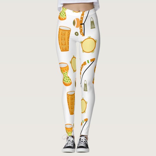 Calça legging com desenho de Capoeira Leggings (Vorderseite)