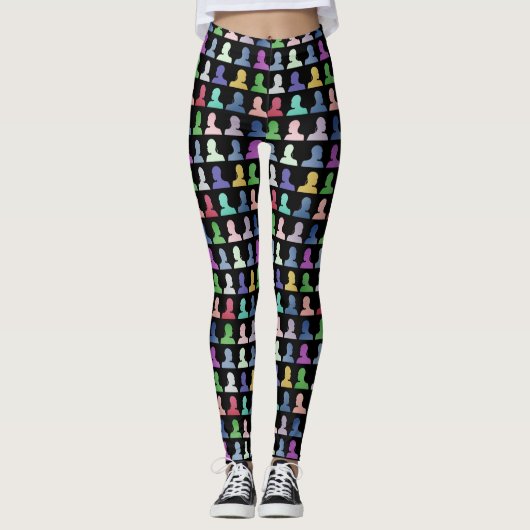 Calça legging com desenho de Capoeira Leggings (Vorderseite)